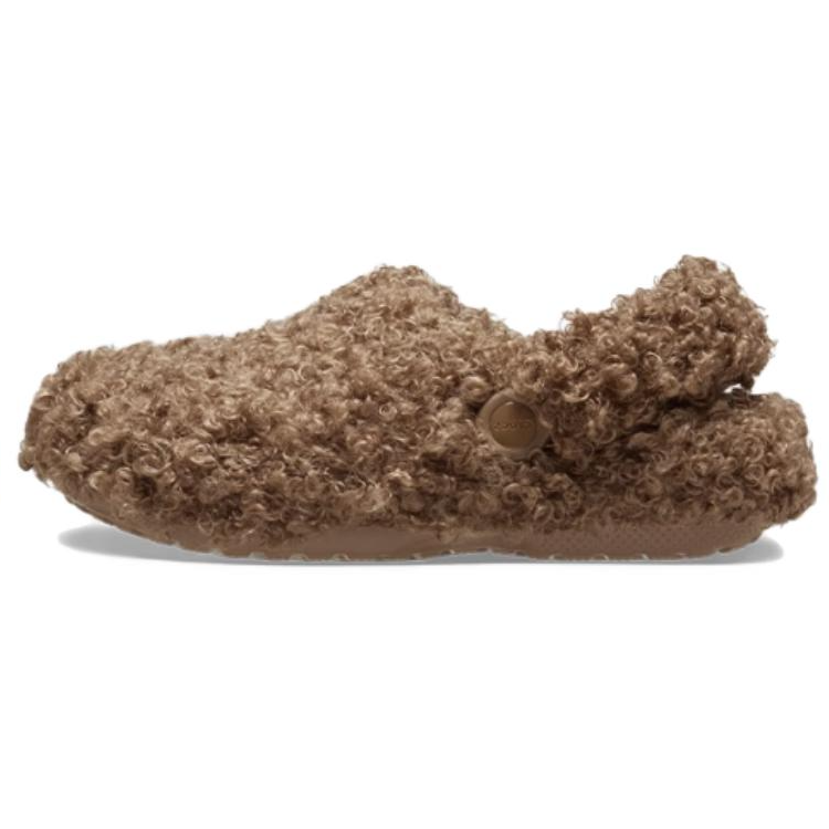 Crocs EVA Abrasion-Resistant Wrap-toe Slippers Women's Brown