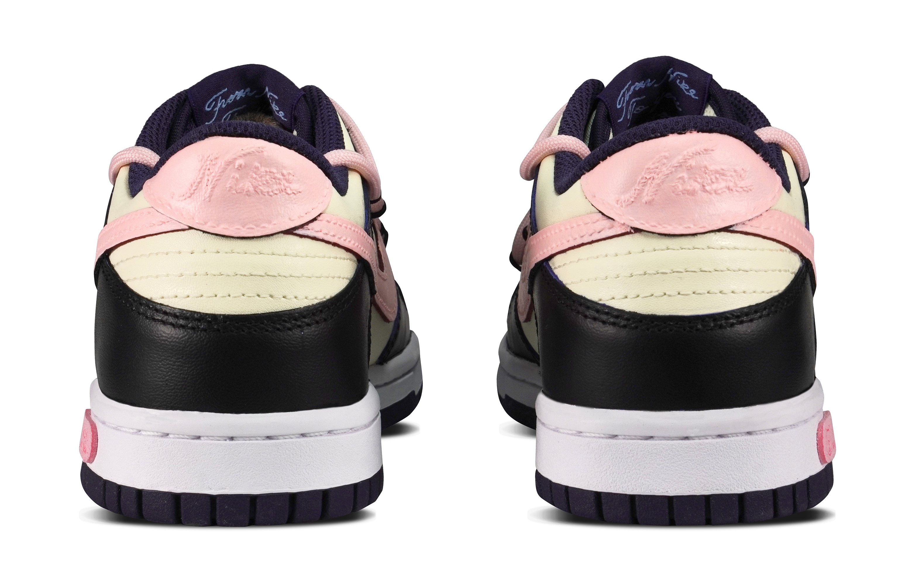 Nike Dunk Anti Slip Wear Resistant Low Top Skateboard Shoes GS Black Pink купить в интернет-магазине Yoocart с быстрой доставкой по России.