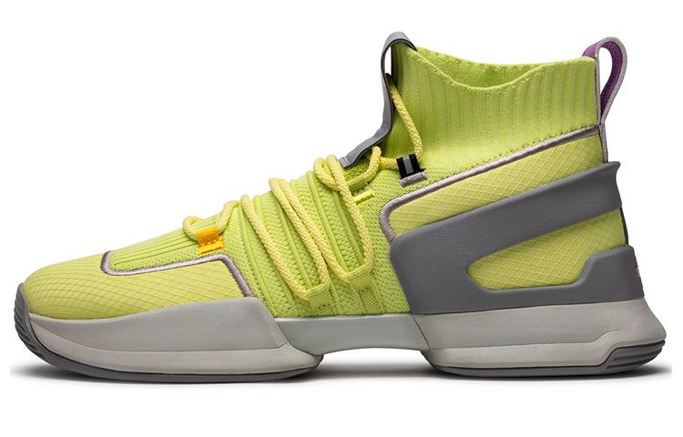 EQLZ EQUALIZER Zero Cell Breathable Coverage Support Balance Mid-Top Basketball Shoes Unisex Lime Green
