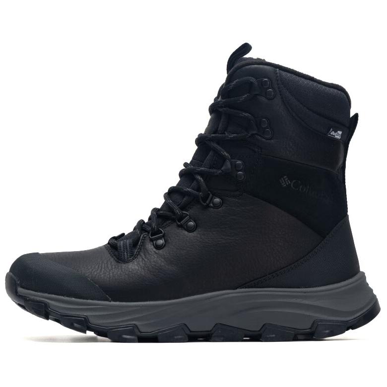 Columbia Expeditionist Wear-Resistant High-Top Hiking Shoes Men's Black