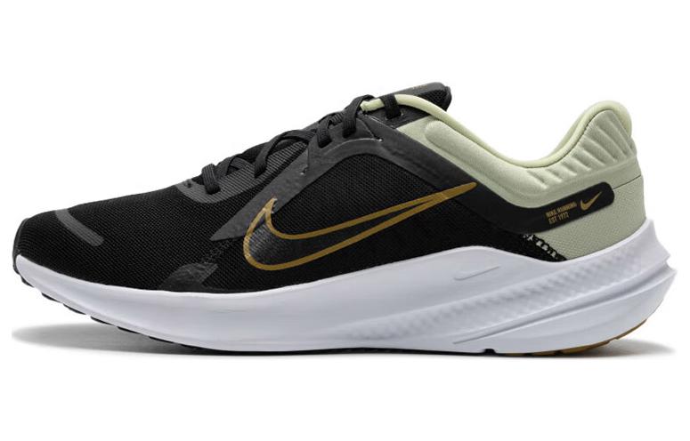 Nike Quest 5 Olive Aura Black White Bronzine