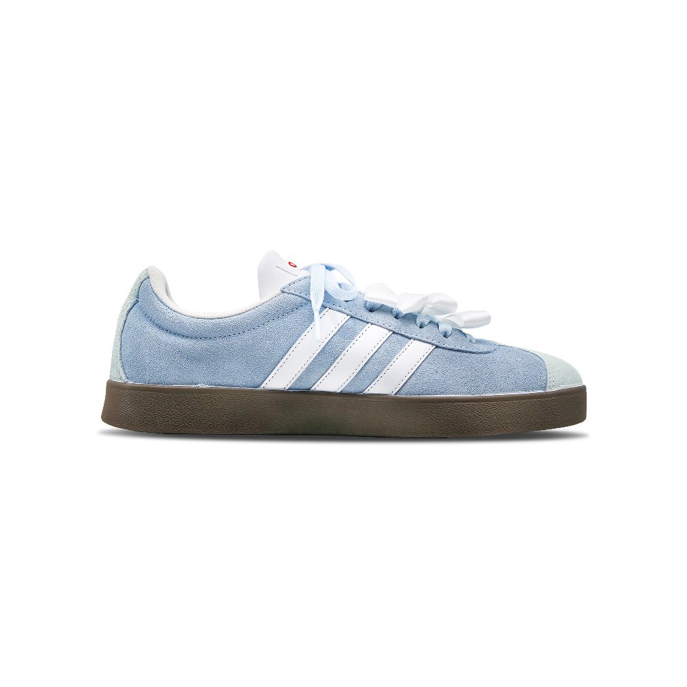 Adidas Neo VL Court 2.0 Milk Blue Woof Anti Slip Wear Resistant Low Top Skateboard Shoes Unisex Blue White