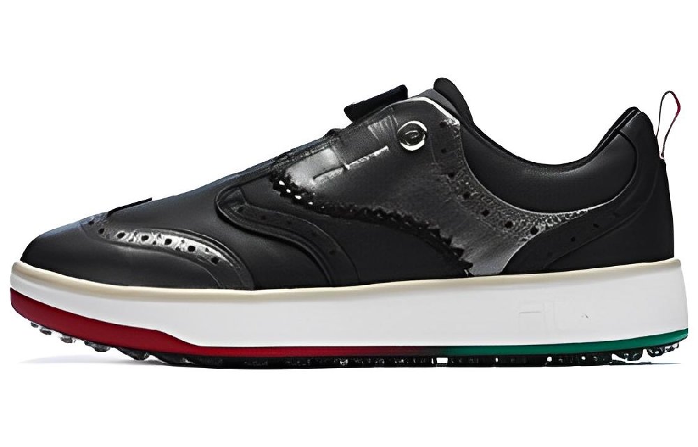 FILA Gf Derby Skate Shoes 'Black Silver'