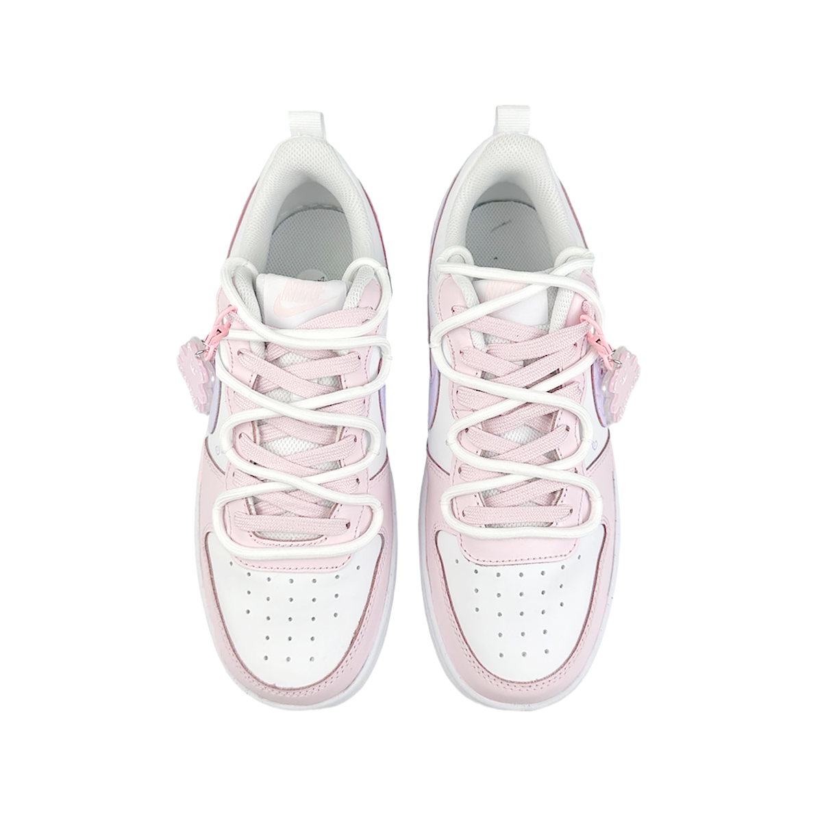 Nike Court Borough Wear-resistant And Lightweight Low-Top Skateboard Shoes Women's Pink White купить в интернет-магазине Yoocart с быстрой доставкой по России.