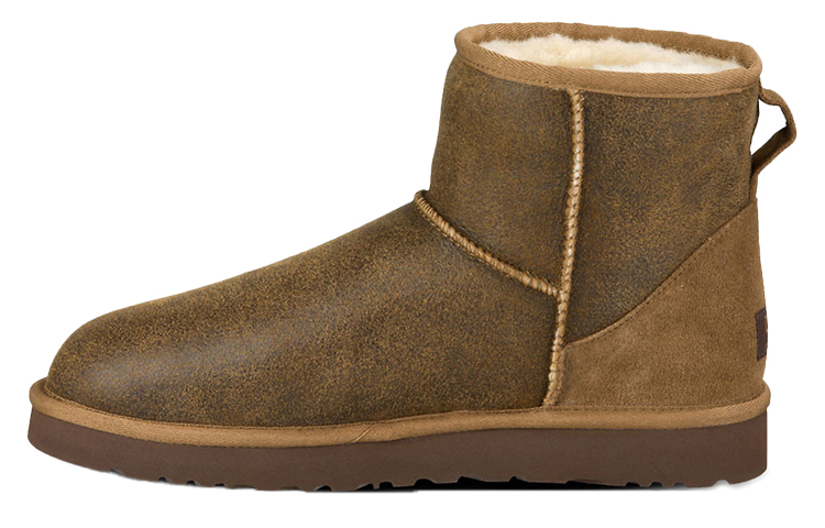 UGG Classic Mini Bomber Fleece Lined Brown