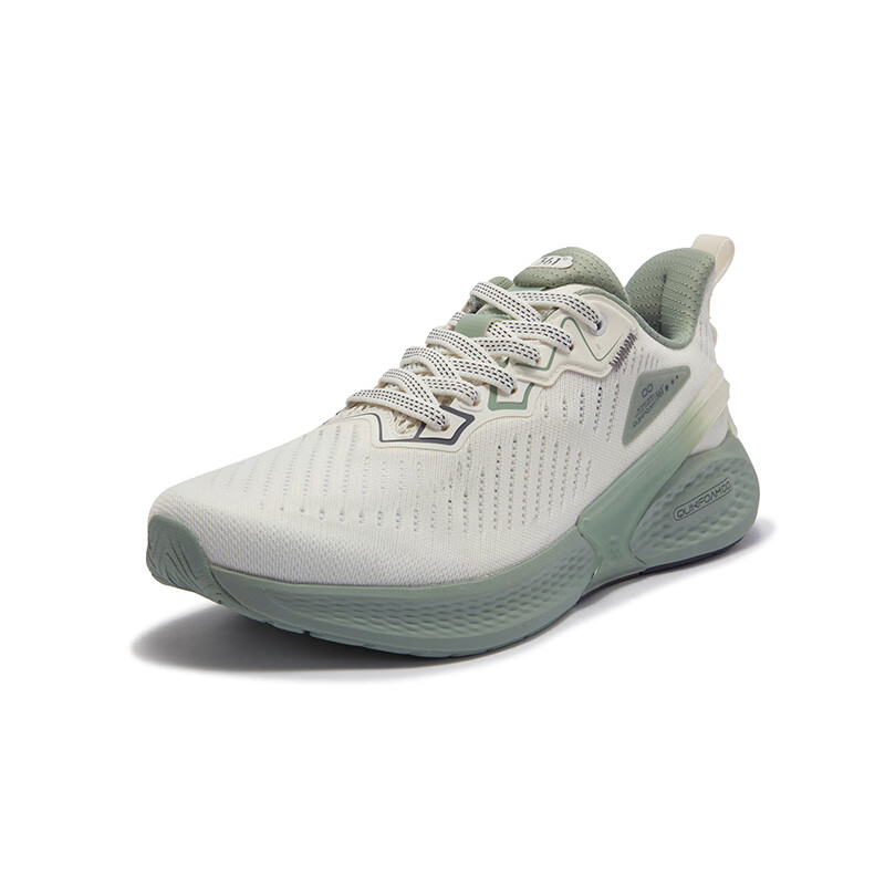 361° Abrasion Resistant Breathable Low top Casual Running Shoes Men's Feather White Frost Color