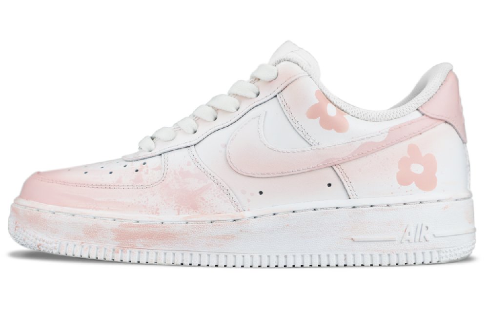 Nike Air Force 1 Low top Skateboard Shoes Women's Cherry Blossom Pink