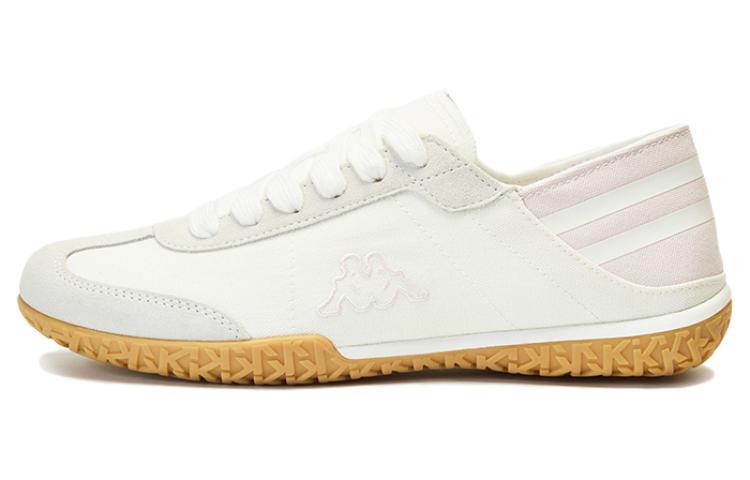 Kappa Cushioning Wear Resistant Low Top Casual Shoes Women's White Brown