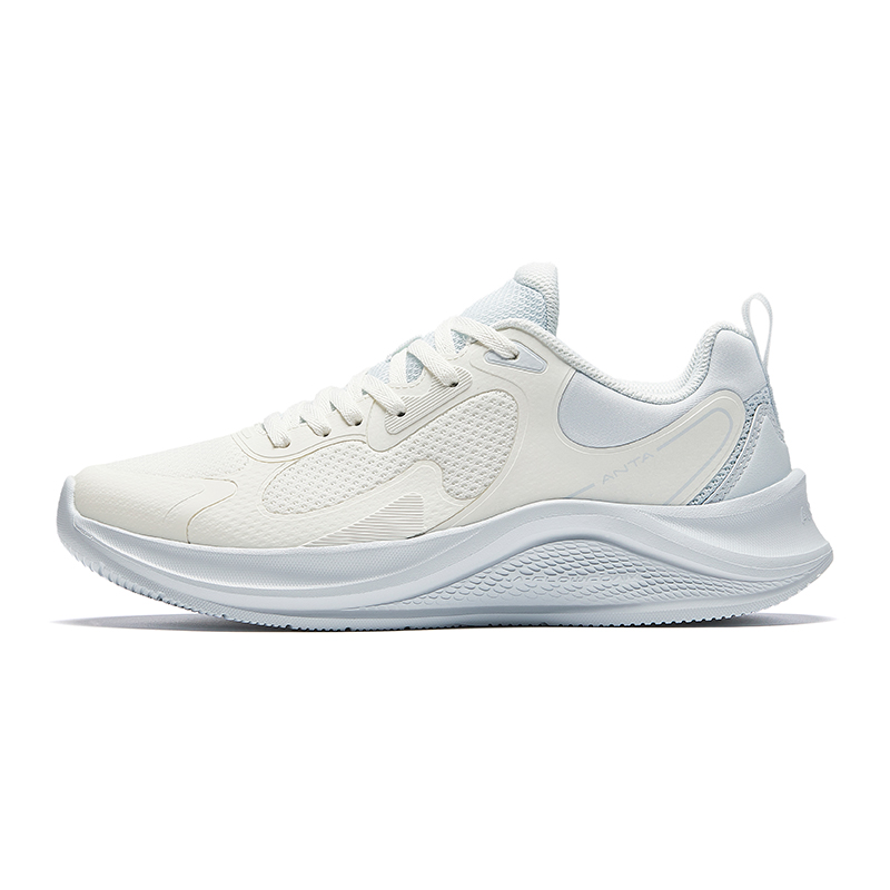 Anta Slip Resistant, Breathable, Lightweight Low Top Running Shoes Women's Light Mist Gray