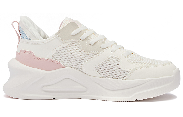 361° Abrasion Resistant Breathable Low top Skateboard Shoes Women's Feather White