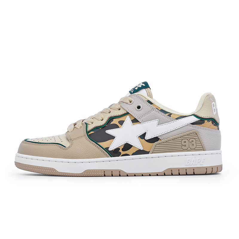 A BATHING APE STA Low-Top Skateboard Shoes Women's