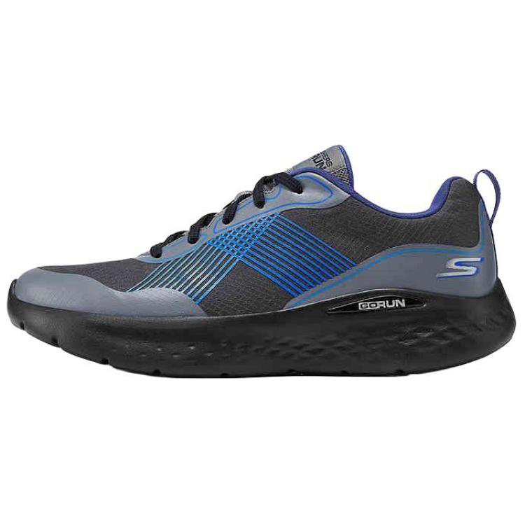 Skechers MEN'S GO Low Top Casual Running Shoes Men's Gray Black