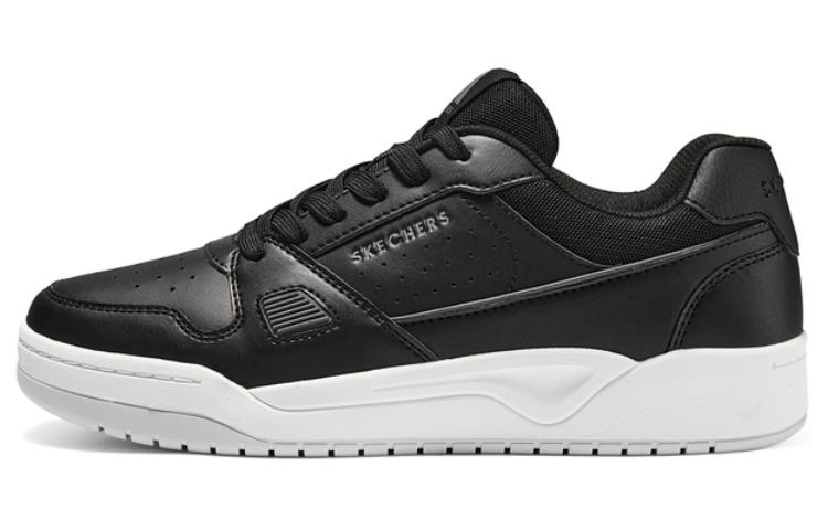 Skechers Lightweight And Breathable Low Top Skateboard Shoes Men's Black