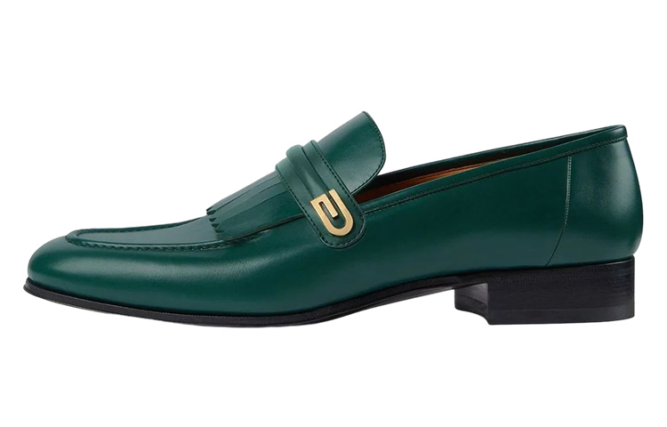 GUCCI Men's Casual Shoes Men's Low Top Green