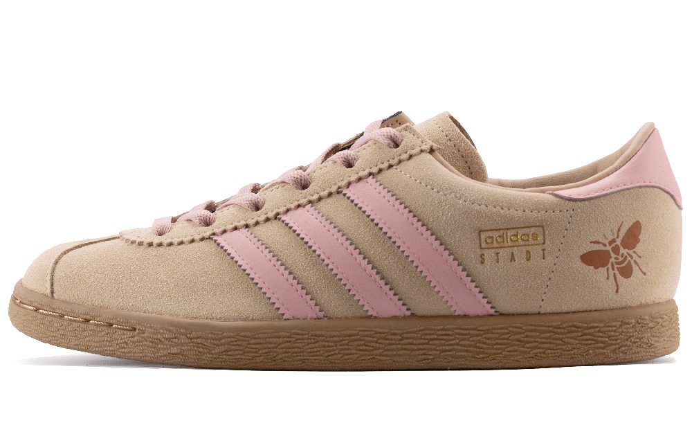 Adidas Originals Stadt Skateboard Shoes Unisex Low-Top Brown/Pink