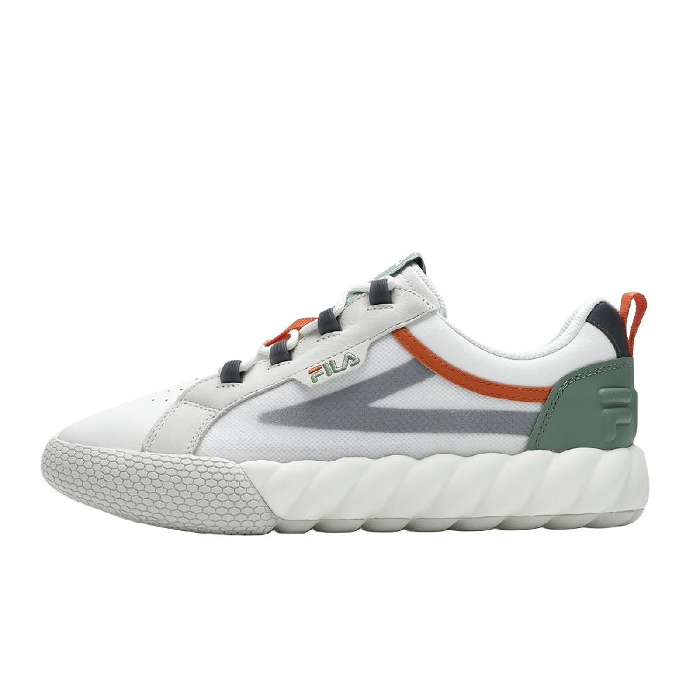 FILA CAMPO Low-Top Skateboard Shoes Men's White Green