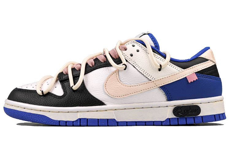 Nike Dunk RISK Klein Blue Non-slip Lightweight Low-Top Skateboard Shoes Unisex Blue Pink