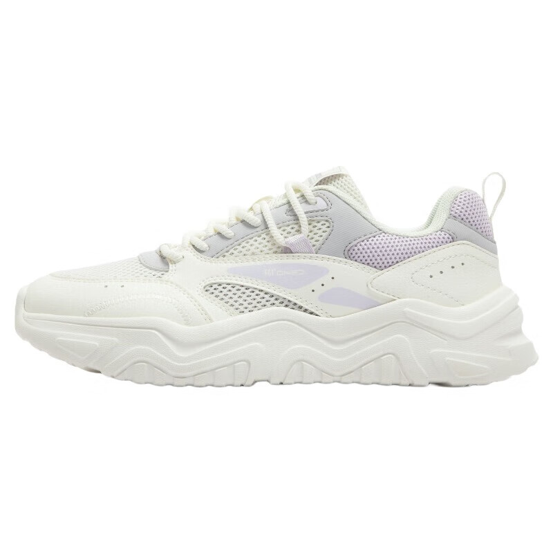361° Ice Cream Cushioning And Breathable Low top Chunky Sneakers Women's White Purple