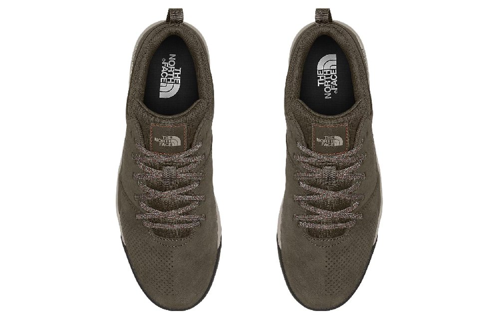THE NORTH FACE Larimer Lace II Anti-Slip Wear-Resistant Low-Top Casual Shoes Men's Dark Green