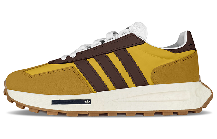 Adidas Originals RETROPY Low Top Casual Running Shoes Unisex Yellow Brown