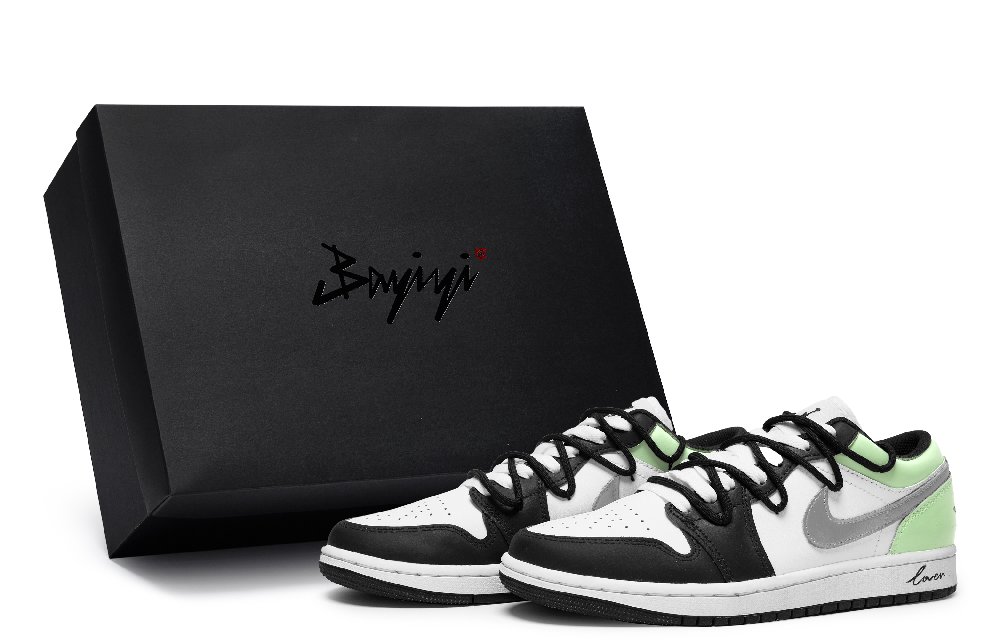 Jordan Air Jordan 1 Vintage Basketball Shoes Women's Low Top Green