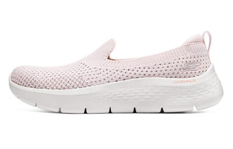 Skechers Go Walk Fle Cushioning, Wear Resistant Low Top Casual Shoes Women's Pink