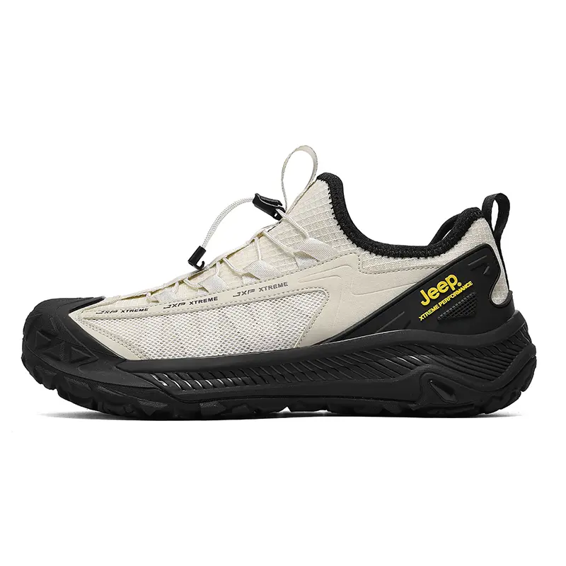 Jeep Low Top Hiking Shoes Men's Black Sand