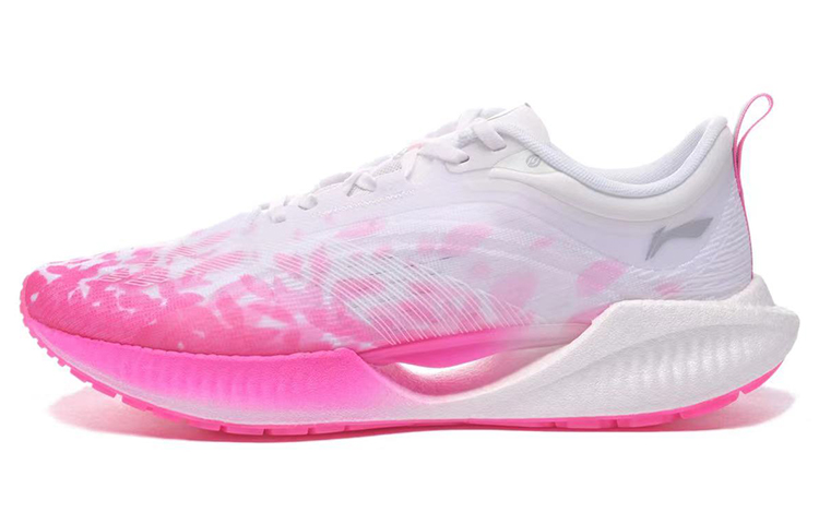 LiNing Super Light 19 Low-Top Running Shoes Women's White Pink