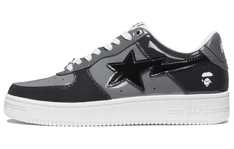BAPE A BATHING APE Bape Sta Low Black Grey