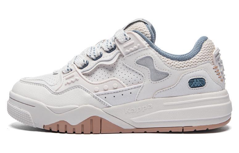 Kappa Slip-Resistant Low-Top Skateboard Shoes Unisex Moonlight Gray Dusty Blue Gray