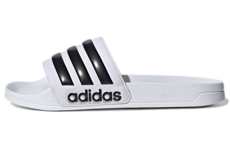 Adidas Adilette Shower Slide 'White Black'