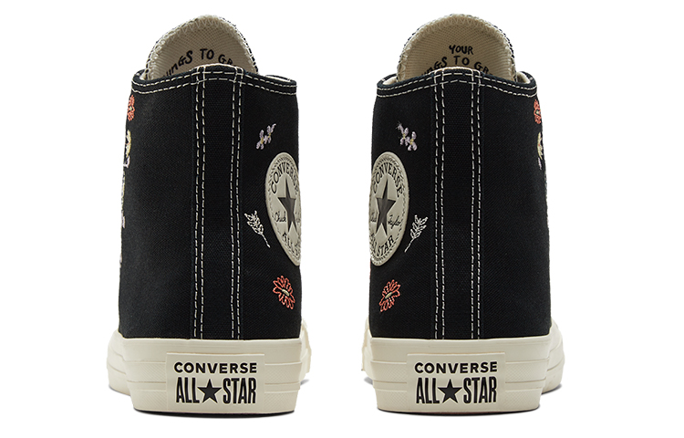 Chuck Taylor All Star Wmns Converse High 'Embroidered Floral - Black' Women's купить в интернет-магазине Yoocart с быстрой доставкой по России.
