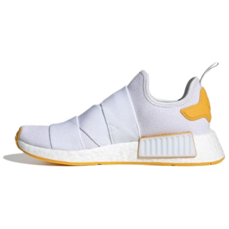 Adidas Nmd R1 Strap Cloud White Collegiate Gold Women's