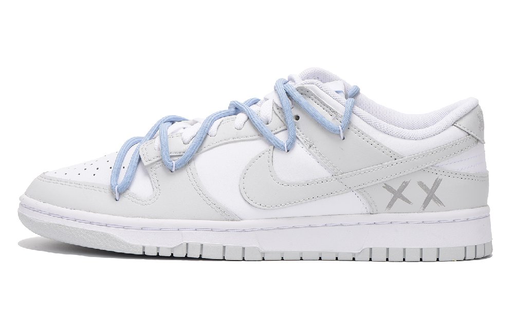 Nike Dunk Low Low-Top Skateboard Shoes Men's Gray