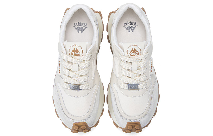 Kappa Anti-Slip Wear-Resistant Low-Top Casual Running Shoes Women's Beige Yellow купить в интернет-магазине Yoocart с быстрой доставкой по России.