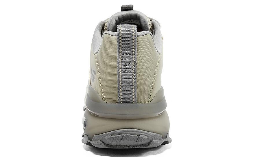 Skechers Casual Max Portect Wear-Resistant Low-Top Outdoor Shoes Men's Charcoal Gray