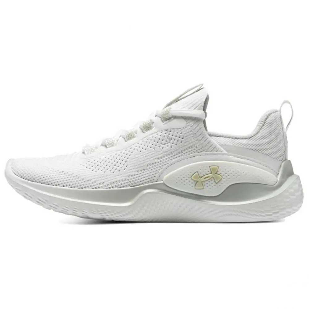 Under Armour Flow Dynamic 'White Metallic Gold' Women's