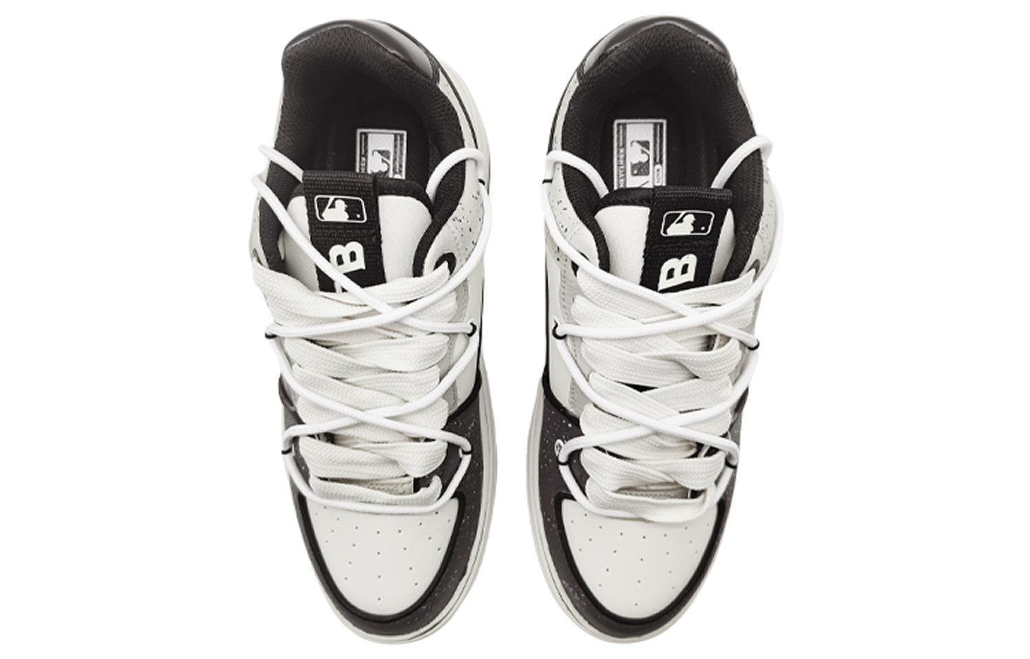 MLB Chunky Liner Low-Top Skateboard Shoes Unisex Gray White купить в интернет-магазине Yoocart с быстрой доставкой по России.