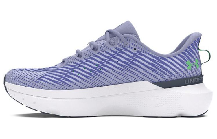 Under Armour Anti-Slip Wear-Resistant Low-Top Sprint Running Shoes Women's Light Blue Purple