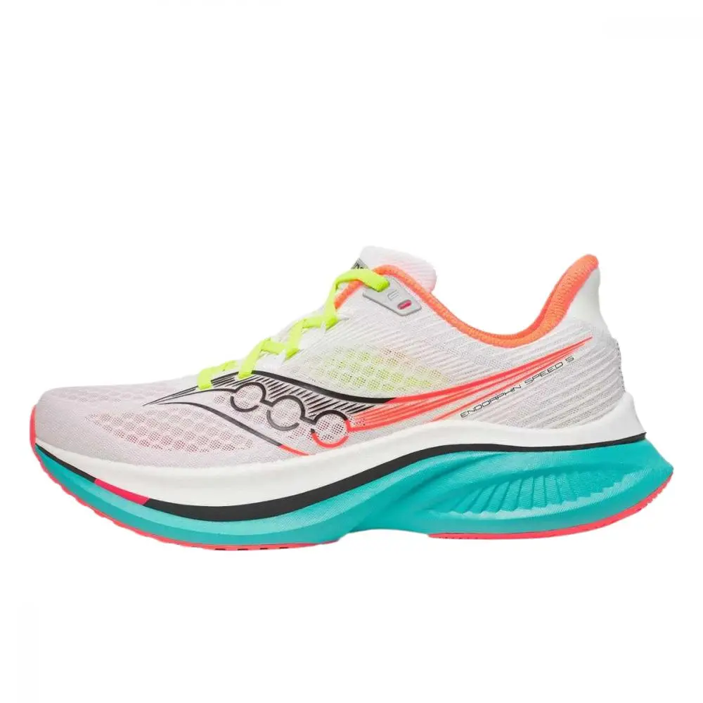 Saucony Endorphin Speed 5 Cushioning Low top Running Shoes Women's White