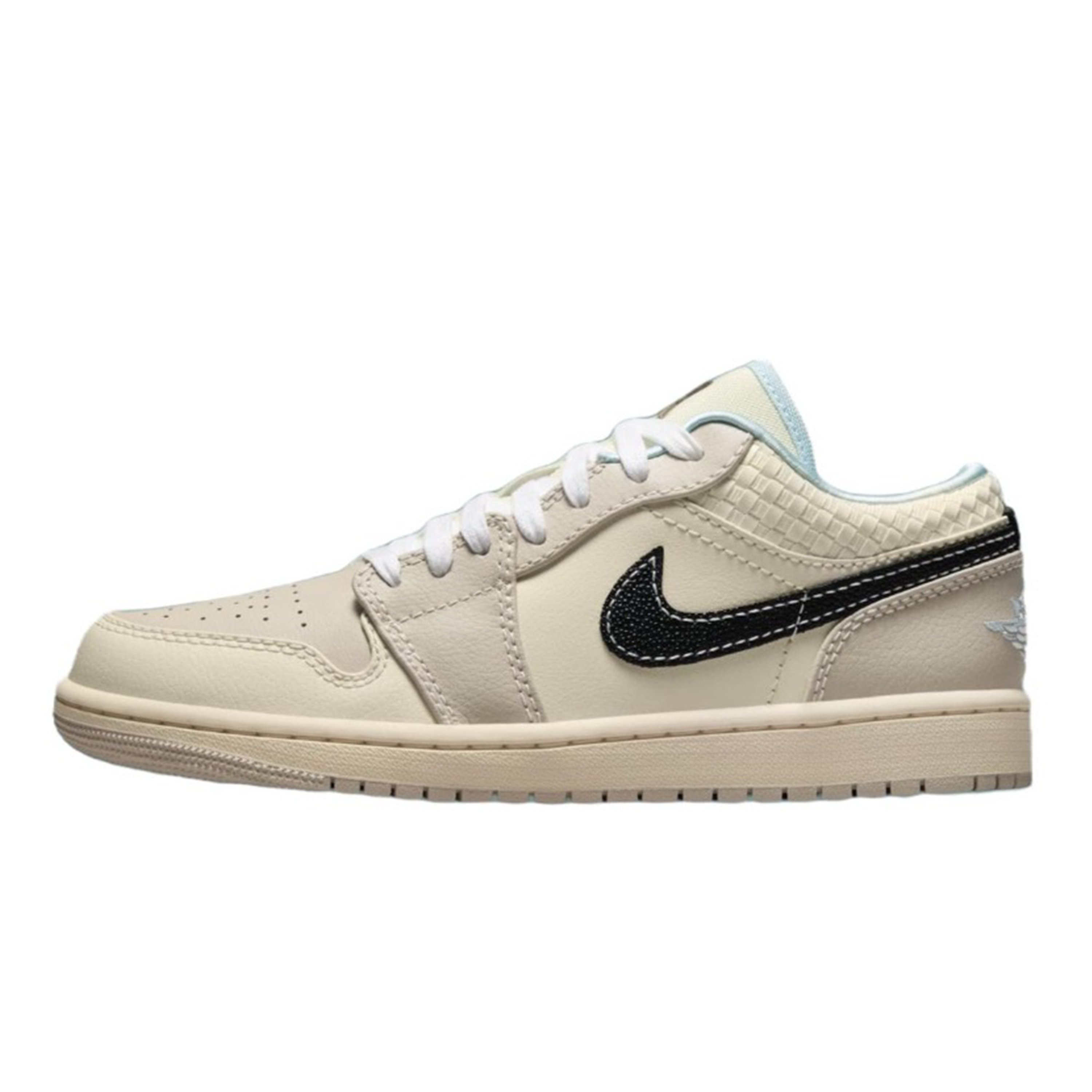 JORDAN Air JORDAN 1 Vintage Basketball Shoes Women's Low-Top Blue Pink купить в интернет-магазине Yoocart с быстрой доставкой по России.