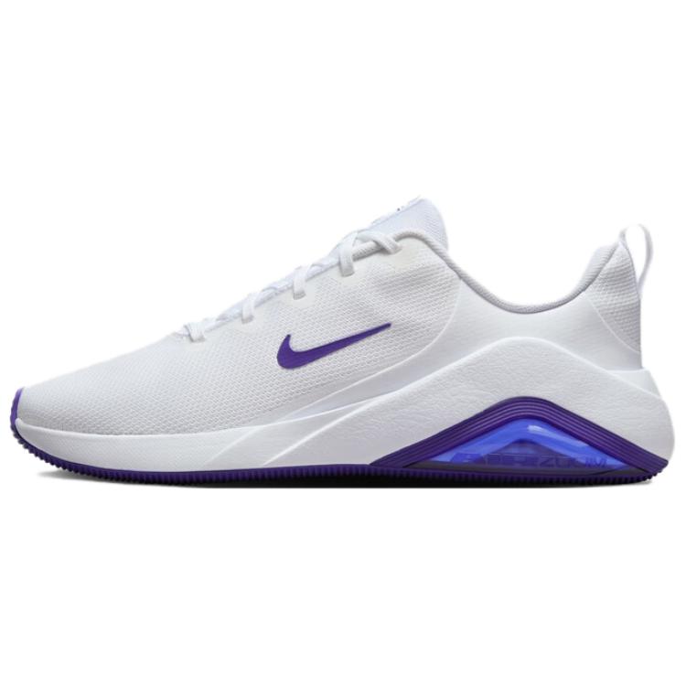 Nike Bella 7 Breathable Support Low Top Training Shoes Women's White Purple