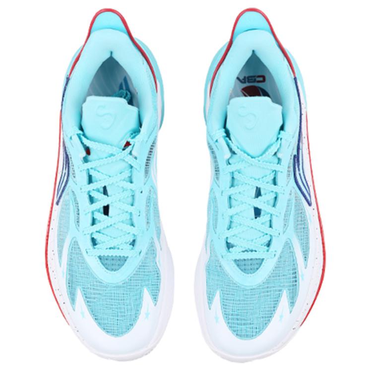 LiNing SONIC 12 Cushioning, Wear Resistant Low Top Basketball Shoes Men's Blue White купить в интернет-магазине Yoocart с быстрой доставкой по России.