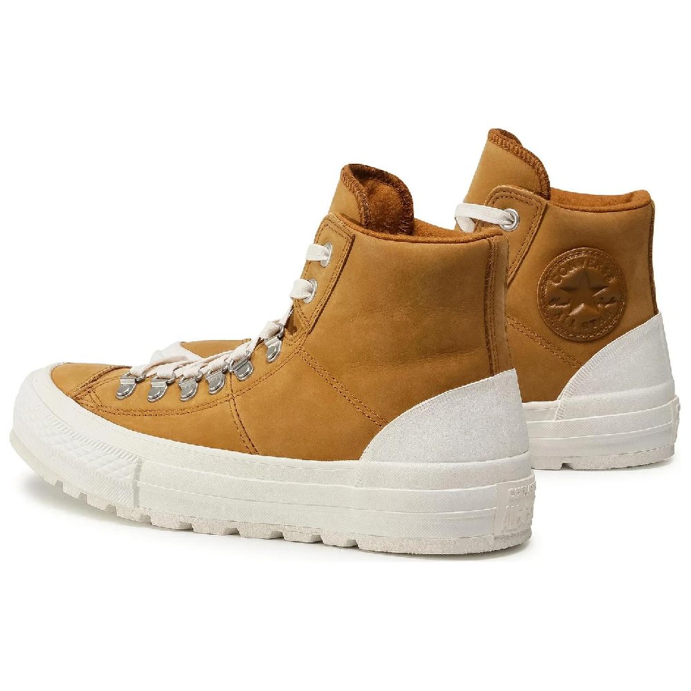 Converse Anti-Slip Wear-Resistant High-Top Skateboard Shoes Men's Brown