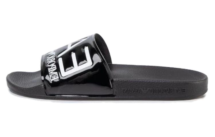 EMPORIO ARMANI Slide Slippers Women's Black
