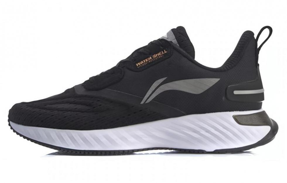 LINING Cloud Five Generations SHIELD Running Shoes Men Low-Top Black