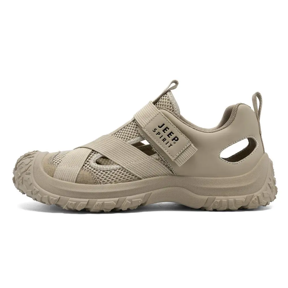 JEEP SPIRIT Outdoor Trail Running River Trekking Shoes Men's Brown