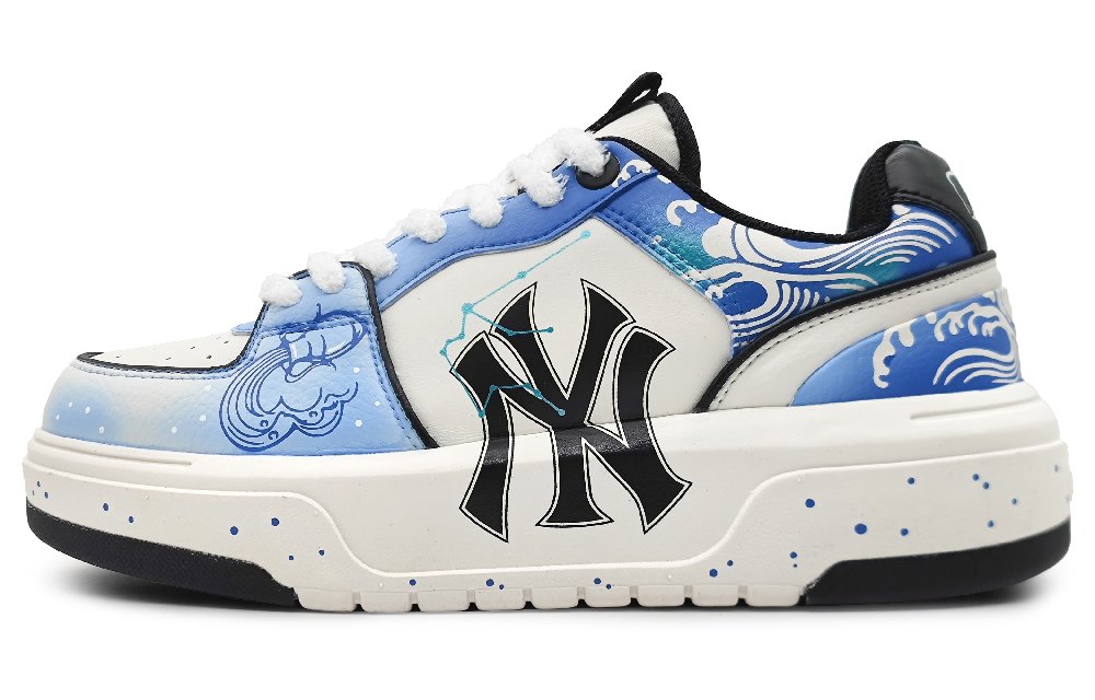 MLB Chunky Liner Low-Top Skateboard Shoes Unisex Blue