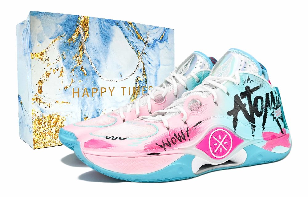 LiNing Shadow 5 Cushioning, Breathable, And Resilient Design Low top Basketball Shoes Men's Sky Blue