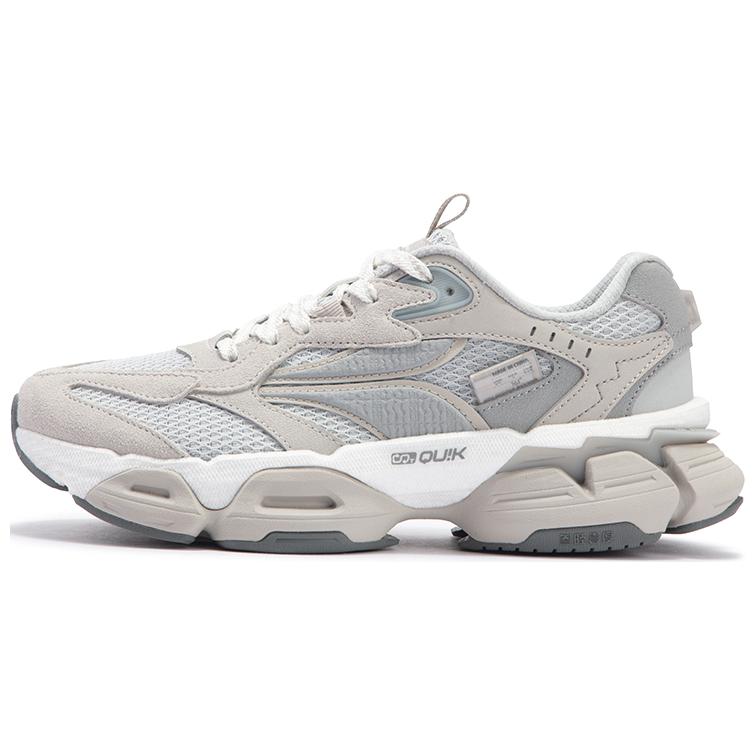 361° Life Collection Spiritual Gaze PRO Cushioning Wear-Resistant Low-Top Chunky Sneakers Women's Gray
